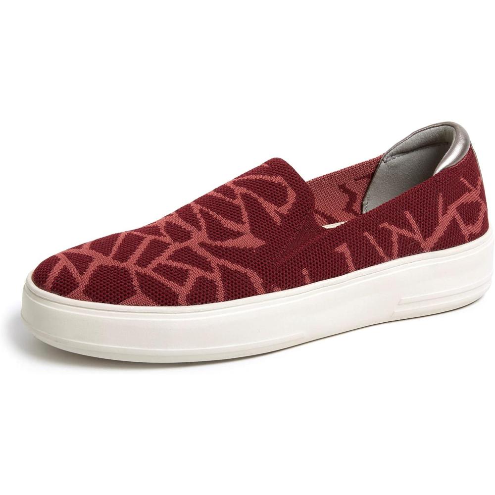 imageDearfoams Womens Sophie LoafersCabernet Print