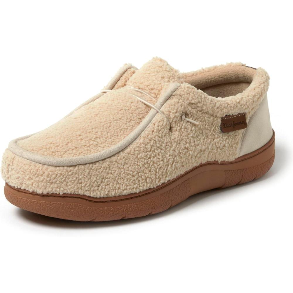imageDearfoams mens Bennett IndoorOutdoor Memory Foam Comfort Chukka BootDark Oyster