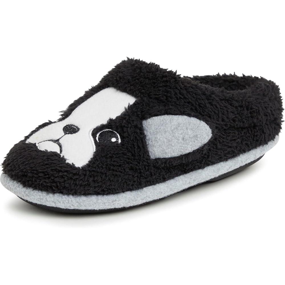 imageDearfoams unisexchild Kids Toddlers Whimsical Animal Critter Washable SlipperDog