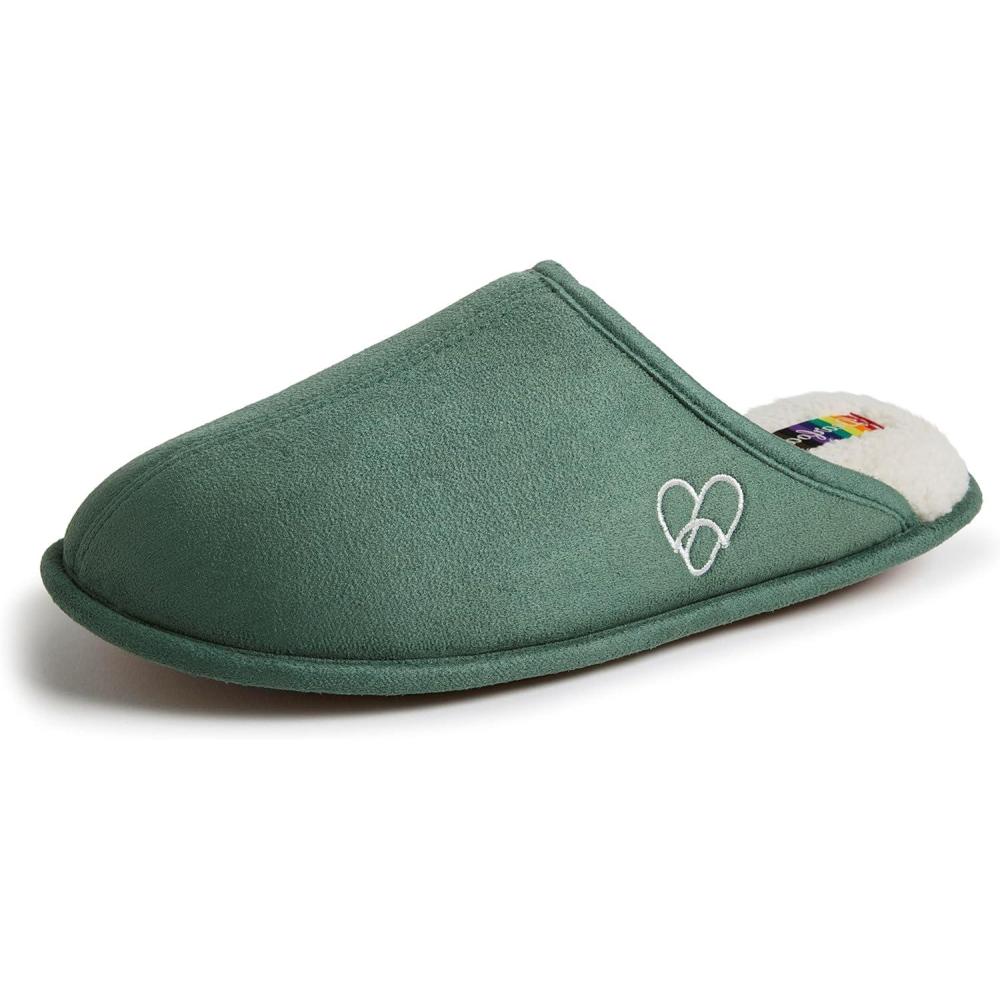 imageDearfoams womens Celebrates Pride Scuff With Inclusive SizingGreen