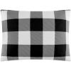 Dearfoams 7 Piece Super Soft Bed in a Bag Bedding Set, Black and White, King