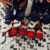 Dearfoams Baby & Kids’ Bear Matching Family Slipper Christmas Gifts(Baby Bear Crème Brulee)