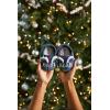 Dearfoams Baby & Kids’ Bear Matching Family Slipper Christmas Gifts(Green Plaid Baby Bear)