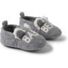 Dearfoams Baby & Kids’ Bear Matching Family Slipper Christmas Gifts(Light Grey Baby Bear)
