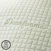 Dearfoams Bed Pillows – Standard/Queen Size – Set of 2 – 85% Polyester and 15% Rayon Bamboo Bed Pillow with Soft Knit Cover for Back, Side and Stomach Sleepers