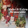 Dearfoams Matching Family Holiday Christmas Reindeer & Turkey Scuff(Reindeer)