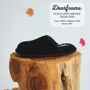 Dearfoams Men’s Bradford Genuine Suede House Shoe Scuff Slipper(Black)