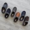 Dearfoams Men’s Brendan Indoor/Outdoor Breathable Memory Foam Clog House Shoe with Wide Widths Slipper(Coffee 2)