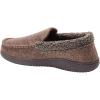 Dearfoams Men’s Brendan Indoor/Outdoor Breathable Memory Foam Clog House Shoe with Wide Widths Slipper(Coffee 3)