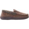 Dearfoams Men’s Brendan Indoor/Outdoor Breathable Memory Foam Clog House Shoe with Wide Widths Slipper(Coffee 3)