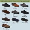 Dearfoams Men’s Brendan Indoor/Outdoor Breathable Memory Foam Clog House Shoe with Wide Widths Slipper(Plaid)