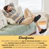 Dearfoams Men’s Brendan Indoor/Outdoor Breathable Memory Foam Clog House Shoe with Wide Widths Slipper(Plaid)