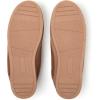 Dearfoams Men’s Fireside Nylon Australian Shearling Water Resistant Après Winter Warm Up Bootie Snow Boot(Brown)