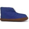 Dearfoams Men’s Heritage Warm Up Bootie(Ocean Blue)