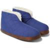 Dearfoams Men’s Heritage Warm Up Bootie(Peacoat Nylon)