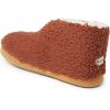 Dearfoams Men’s Heritage Warm Up Bootie(Rustic Brown Sherpa)