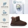 Dearfoams Men’s James Woven Boot Slipper(Coffee)