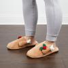 Dearfoams Men’s Matching Family Holiday Christmas Reindeer & Turkey Scuff Slippers(Men’s Turkey)
