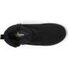 Dearfoams Men’s Memory Foam Indoor House Slippers Brixen Ankle Boot House Shoes – Gifts for Men(Black)