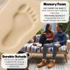 Dearfoams Men’s Memory Foam Indoor House Slippers Brixen Ankle Boot House Shoes – Gifts for Men(Whiskey)