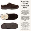 Dearfoams Men’s Reed Genuine Suede Clog(Coffee)
