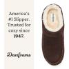 Dearfoams Men’s Reed Genuine Suede Clog(Coffee)