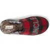 Dearfoams Men’s Uncle Bear Slipper(Furry Plaid)