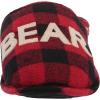 Dearfoams Men’s Uncle Bear Slipper(Red Plaid)