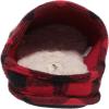 Dearfoams Men’s Uncle Bear Slipper(Red Plaid)