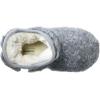 Dearfoams Unisex-Child Charlotte faux faux fur Bootie Slipper(Grey Frost)