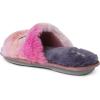 Dearfoams Unisex-Child Lana Slide with Slogan Slipper(Babe Squad)