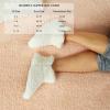 Dearfoams Women’s Chelsea Faux Fuzzy Sherpa Indoor House Bootie Slipper(Muslin)