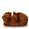 Dearfoams Women’s Cozyfoams Plush Animal Slippers – Fuzzy Character House Shoes Memory Foam Comfort(Brown Bear)