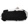 Dearfoams Women’s Cozyfoams Plush Animal Slippers – Fuzzy Character House Shoes Memory Foam Comfort(Cow)