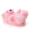 Dearfoams Women’s Cozyfoams Plush Animal Slippers – Fuzzy Character House Shoes Memory Foam Comfort(Pink Bear)