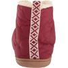 Dearfoams Women’s Indoor/Outdoor Warm Up Bootie Slipper(Cabernet)