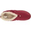 Dearfoams Women’s Indoor/Outdoor Warm Up Bootie Slipper(Cabernet)