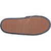 Dearfoams Women’s Jules Shiny Velour Twist Vamp Slide Slipper(Flintstone)