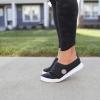 Dearfoams Women’s Kendra Sport Lounge Memory Foam Clog(Black Solid Nylon)