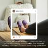 Dearfoams Women’s Lightweight Memory Foam Indoor House Slipper Darcy Velour Clog with Wide Widths(Smokey Purple 2)