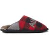 Dearfoams Women’s Mama Bear Slipper(Furry Plaid)