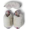 Dearfoams Women’s Mom Cozy Giftable Memory Foam Slippers(Muslin)
