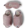 Dearfoams Women’s Mom Cozy Giftable Memory Foam Slippers(Pale Mauve)