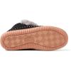 Dearfoams Women’s Moritz Mountain Energy Return Technology Bootie(Black/Grey)