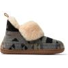 Dearfoams Women’s Moritz Mountain Energy Return Technology Bootie(Grey Combo)