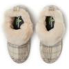 Dearfoams Women’s Moritz Mountain Energy Return Technology Bootie(Grey/Cream)