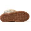 Dearfoams Women’s Moritz Mountain Energy Return Technology Bootie(Grey/Cream)