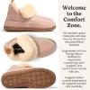 Dearfoams Women’s Moritz Mountain Energy Return Technology Bootie(Pale Mauve)