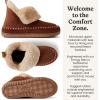 Dearfoams Women’s Moritz Mountain Energy Return Technology Bootie(Potting Soil)