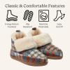 Dearfoams Women’s Moritz Mountain Energy Return Technology Bootie(Warm Combo)